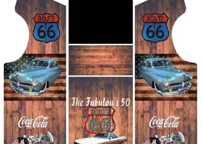 Sticker vintage american