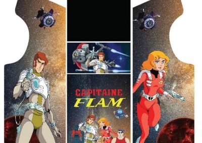 Sticker Capitaine Flam