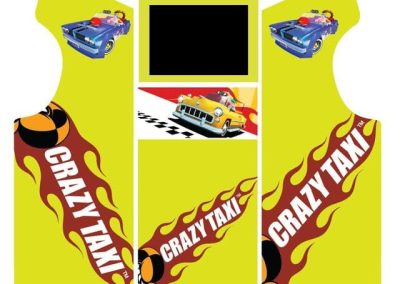 Sticker Crazy Taxi