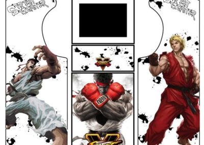 Sticker street fighter