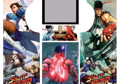 Sticker street fighter