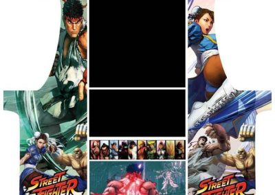 Sticker Street fighter